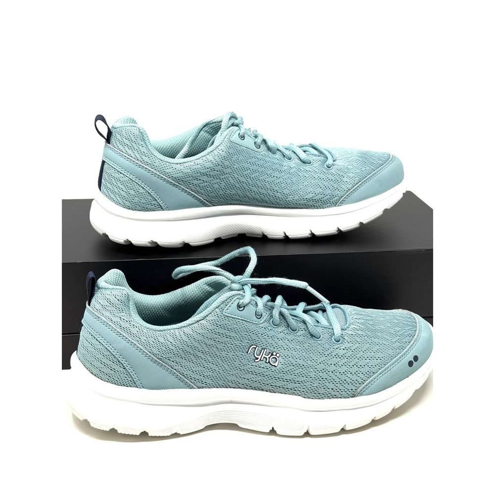 Womens Wendy Ryka Sea Foam Blue Walking Sneakers Size 10M